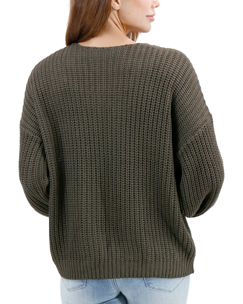 Boyfriend Slouchy Knit Sweater