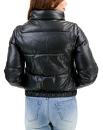 Butter Faux Leather Puffer Vest/Jacket