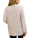 Buttery Soft Cocoon Cardi in Blushing Fawn