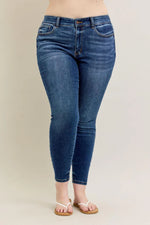 Mid Rise Skinny with Handsanding