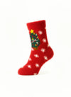 Fuzzy Festive Socks