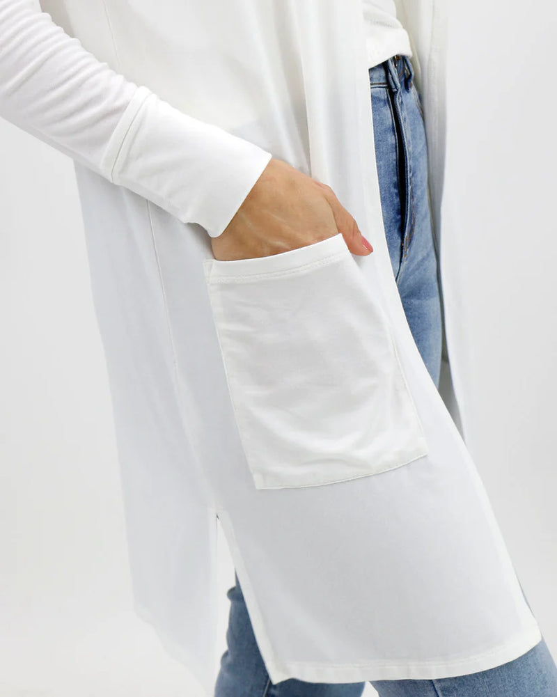 Casual Day Modal Cardigan - Ivory