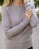 Classic and Cozy Sweater Top - Almondine