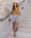 Cotton Baby Tee - Mustard