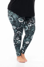 Emerald Blossom Leggings