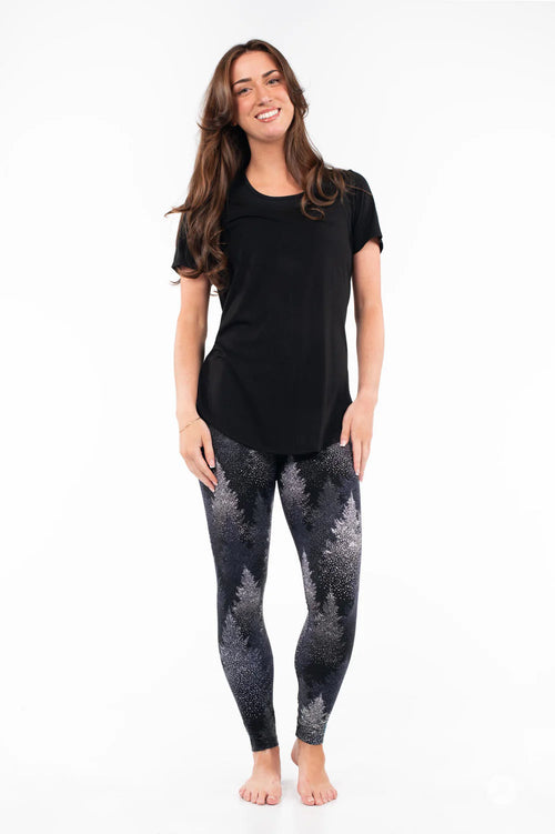 Frosted Forest Leggings
