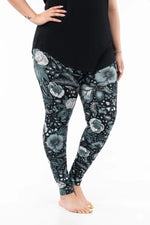 Emerald Blossom Leggings