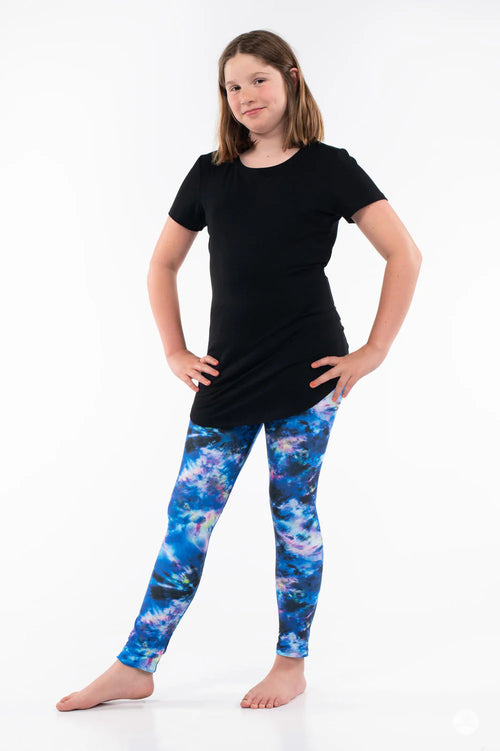 Astral Burst Kids Leggings