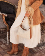 Aspen Shoulder Bag - Beige *SAMPLE SALE PRE-ORDER 25% off*