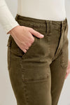 High Waist Aurora Weekender Garment Dyed Cuff