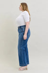 High Waist Double Button Wide Leg MD
