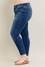 Mid Rise Skinny with Handsanding