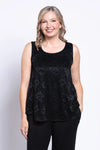 Ellen Lace Tank Black