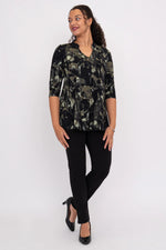 Edwina Top - Khaki Oak