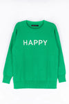 Happy Crew Neck Sweater