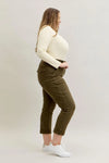 High Waist Aurora Weekender Garment Dyed Cuff