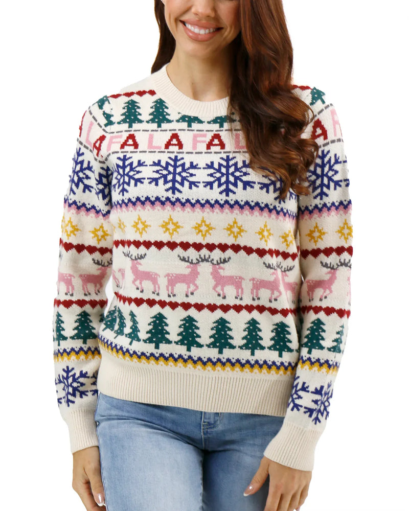 FaLaLa Intarsia Sweater