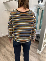 Brown Multi Cardigan