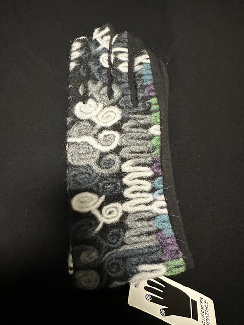 Wool Pattern Gloves