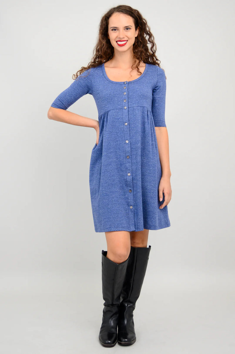Nelly Dress  - Denim