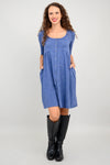 Nelly Dress  - Denim