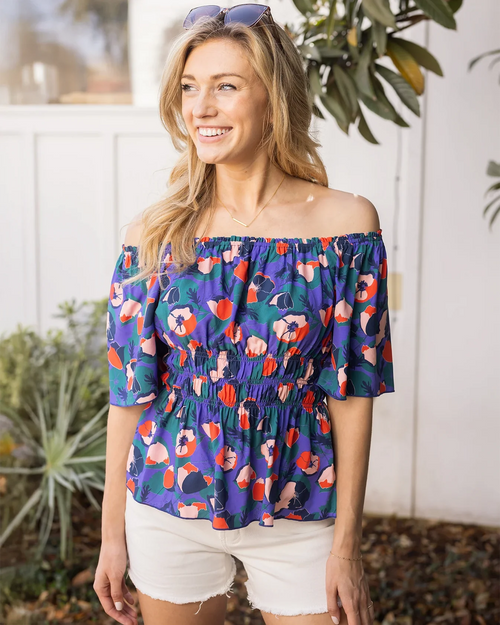 Josie Smocked Top