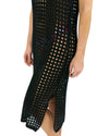 Knit Swim Cover Up - Black