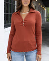 Macy Day Ribbed Top