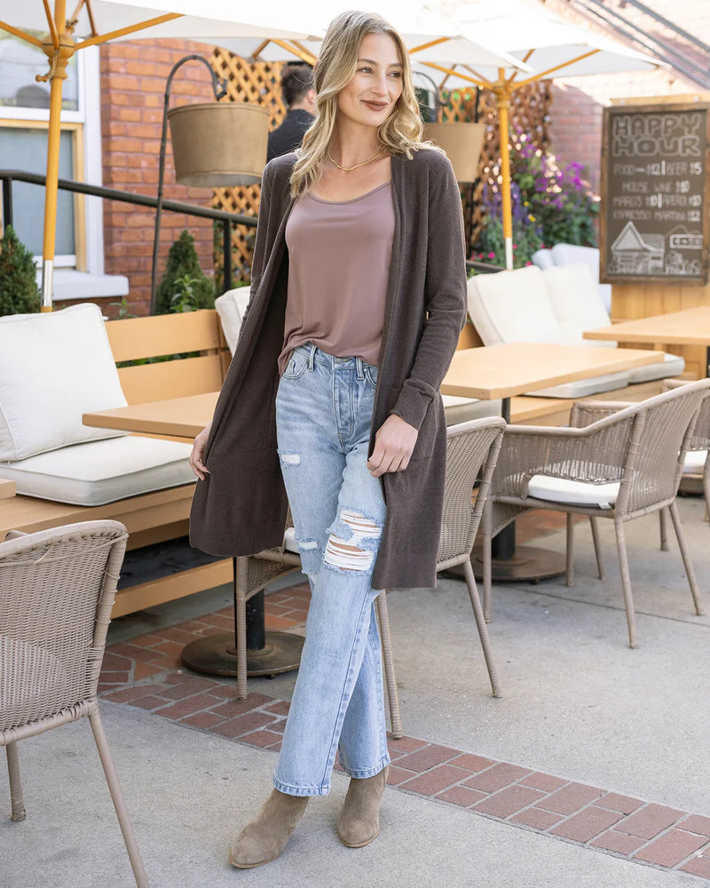 Micro Bambu Cardigan