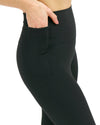 Cropped Midweight Daily Pocket Legging - Black