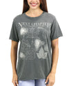 Mineral Washed Oversized Graphic Tee - Next Chapter