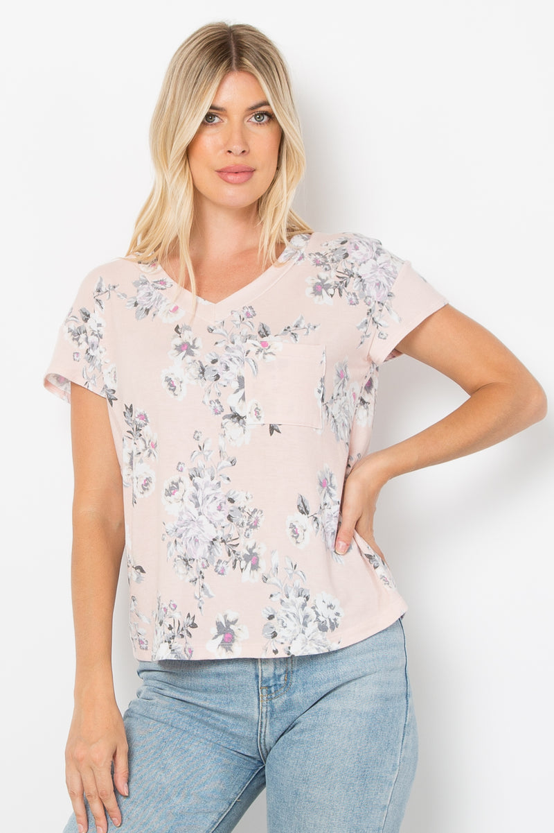 Super Soft Floral Tee