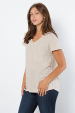 Ribbed Tee