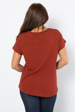 Ribbed Tee