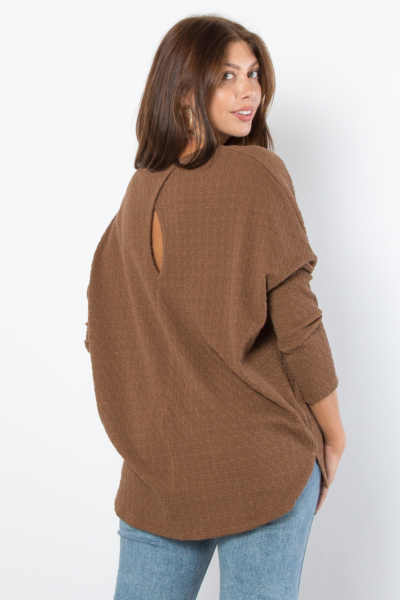 Keyhole Sweater