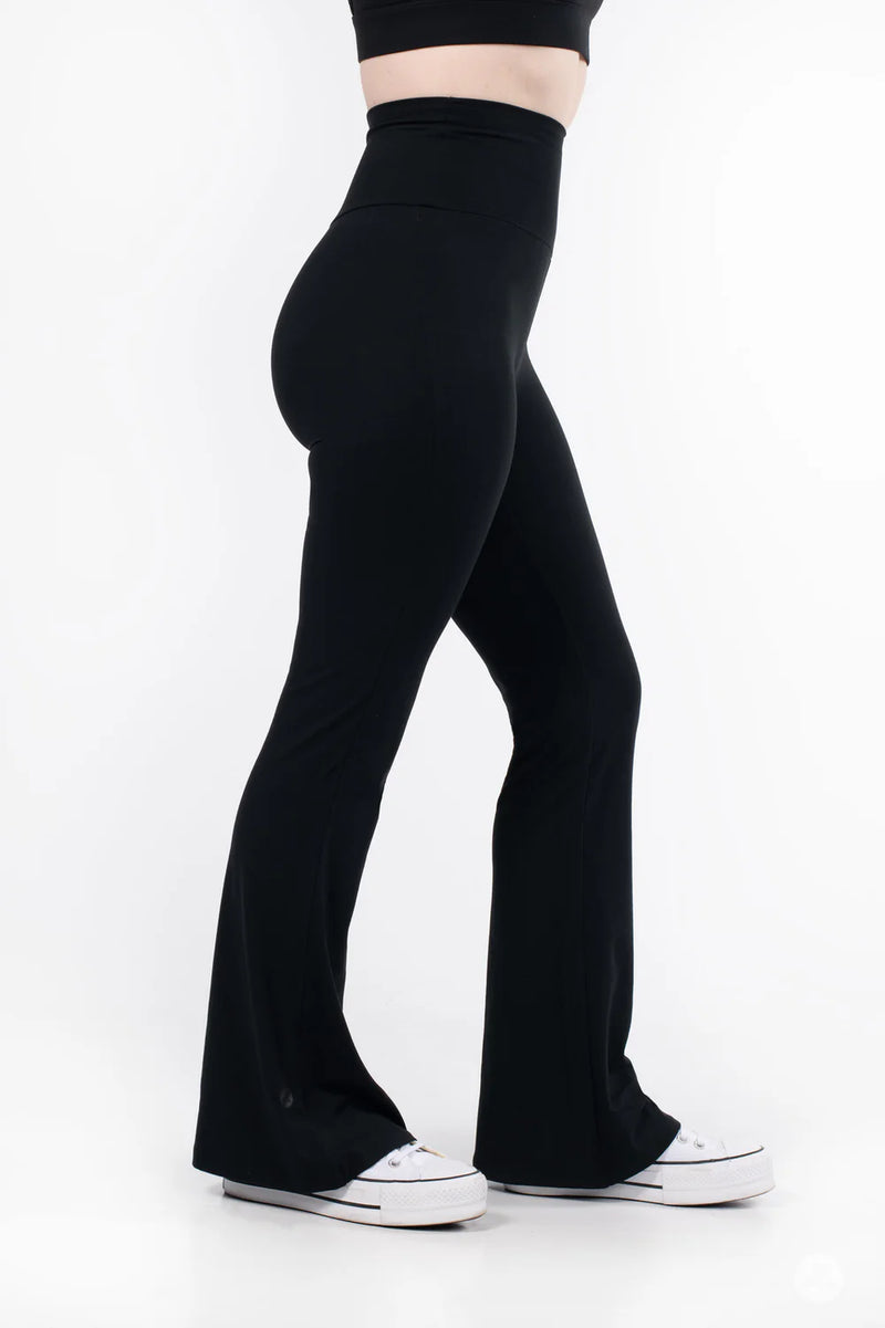 Black Flare Leggings