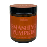 Fall Amber Glass Jar Candle