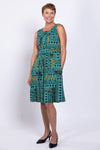 Roam Dress - Teal Ways