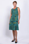 Roam Dress - Teal Ways