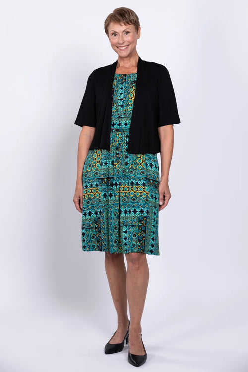 Roam Dress - Teal Ways