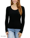 Long Sleeve Scoop Neck Brami