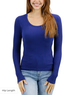 Long Sleeve Scoop Neck Brami