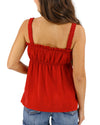 Simply Sweet Cami Top - Paprika