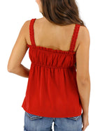 Simply Sweet Cami Top - Paprika