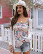 Simply Sweet Cami Top - Pastel Patchwork