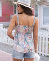 Simply Sweet Cami Top - Pastel Patchwork