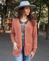 Slouchy Knit Pocket Cardigan