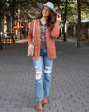 Slouchy Knit Pocket Cardigan