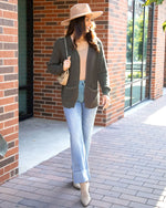 Slouchy Knit Pocket Cardigan