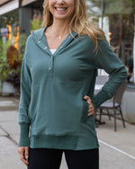 Slouchy Tunic Hoodie - Cape Bay